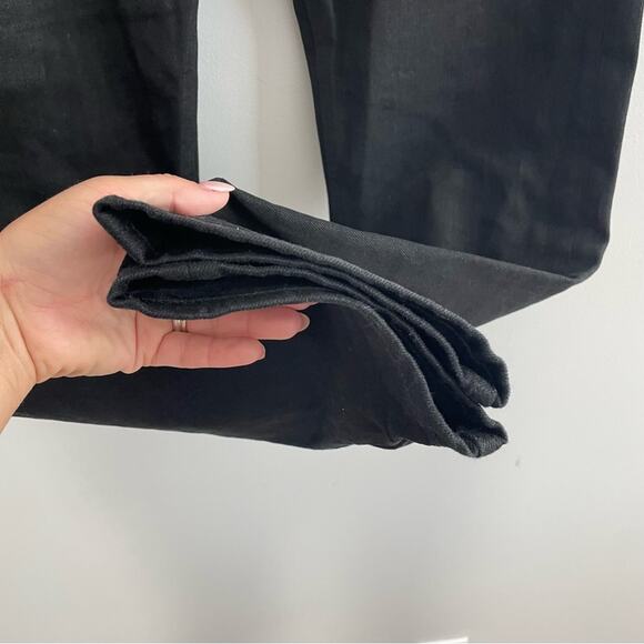 Everlane | Womens The Original Cheeky Jean Black Denim Straight Leg High Rise 27 - Picture 5 of 10